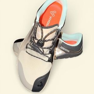 Vivobarefoot Primus Trail III FG Women's Beige and Black Athletic Shoes